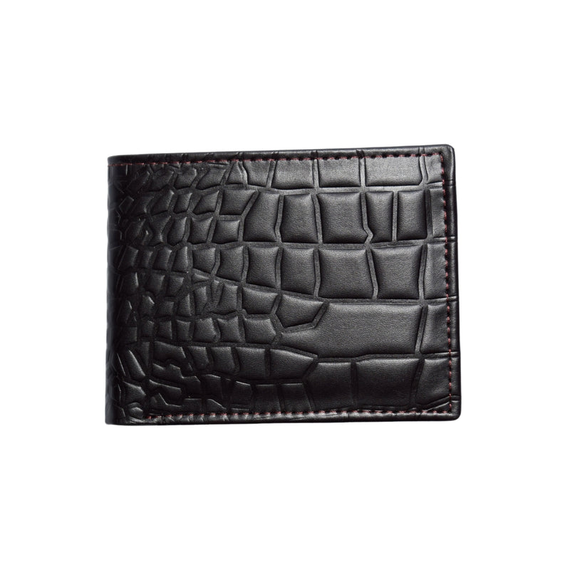 Venom - Crocodile Skin Leather Wallet – Hideout